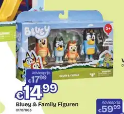 Dreamland Bluey & Family Figuren aanbieding