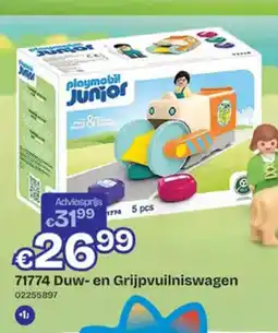 Dreamland 71774 Duw- en Grijpvuilniswagen aanbieding