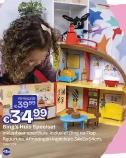 Dreamland Bing's Huis Speelset aanbieding
