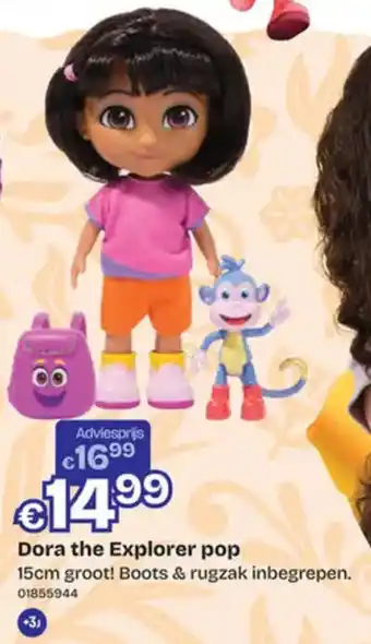 Dreamland Dora the Explorer pop aanbieding