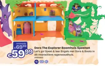 Dreamland Dora The Explorer Boomhuis Speelset aanbieding