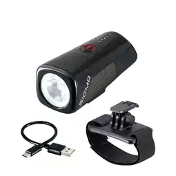 Decathlon Sigma Buster 400 HL Helmlamp voor ultieme zichtbaarheid aanbieding