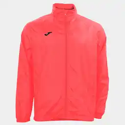 Decathlon Regenjas Hardlopen Kinderen Joma Iris Fluor Coral aanbieding