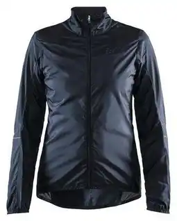 Decathlon Craft Essence Light Bike Windjack Dames Zwart aanbieding