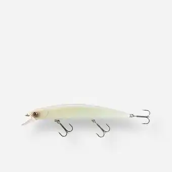 Decathlon Plug jerkbait minnow WXM JKMNW 130 SP wit aanbieding