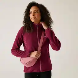 Decathlon Fleece Wandelen Dames Hoge Kraag Ritszakken Floreo Iv aanbieding
