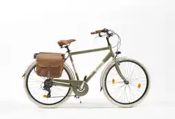 Decathlon Stadsfiets 28 inch 605 Aluminium Man Groen aanbieding