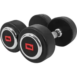 Decathlon Dumbbell set 20 kg - Professionele Halters - 2 x 10 kg aanbieding