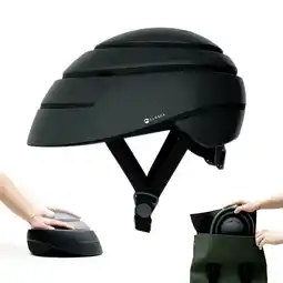 Decathlon Opvouwbare stadsfiets- / stephelm(Helmet LOOP Reflective) aanbieding