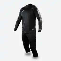 Decathlon Voetbaldoelman Set Kinderen Rinat Kit Energy Zwart aanbieding