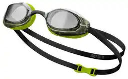 Decathlon Nike Swim Vapor Goggle Grey/Yellow aanbieding