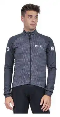 Decathlon Alé Sharp Long Sleeve Jacket Black/Grey aanbieding