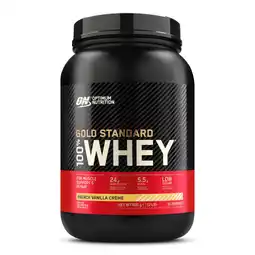 Decathlon 100% Whey Gold Standard - 2 lb (0,9 kg) Franse vanille Optimum Nutrition aanbieding