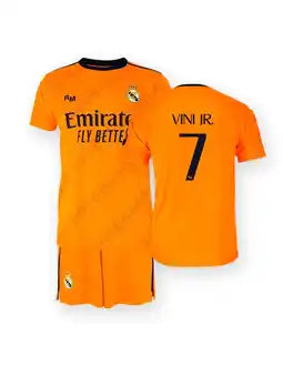 Decathlon Real Madrid Junior Uitshirt Vini Jr. 2024/25 Replica Kit ( Vinícius Júnior ) aanbieding