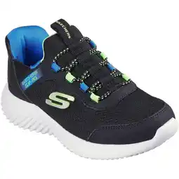 Decathlon Sneakers Skechers Bounder - Brisk-burs, Blauw, Kinderen aanbieding