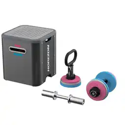 Decathlon Horizon Fitness Cube met een breed scala aan accessoires aanbieding