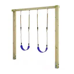 Decathlon Kinderschommel schommelframe Aero Star schommel - blauw aanbieding