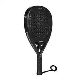 Decathlon Fusion Pro Padel Racket - Zwart/Zilver aanbieding