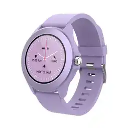 Decathlon Sportieve smartwatch voor jongeren Forever Colorum CW-300 xPurple BT 5.0 aanbieding