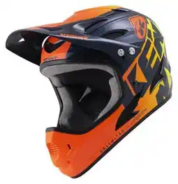 Decathlon Volle fietshelm Kenny Down Hill 2022 Graphic aanbieding