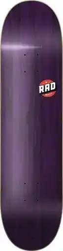 Decathlon RAD Blank Logo Skateboard Deck - 8.125 - Purple Maple aanbieding