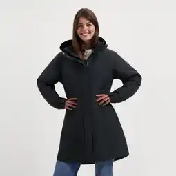 Decathlon Ginser Dames - 3-in-1 Parka - Waterdicht - Zwart aanbieding