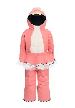 Decathlon Sneeuwpak FLAMINGDO roze opwarming waterdicht aanbieding