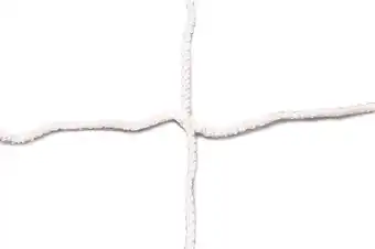 Decathlon 3 mm voetbaldoelnet - wit - voor doel van 7,32 x 2,44 x 0,8 x 1,5 m aanbieding