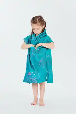 Decathlon Surfponcho voor kinderen (18 maanden - 4 jaar) - Dino aanbieding