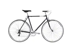 Decathlon Stadsfiets | Echo Uno Obsidian | Kleur Zwart | Maat S/M | Creme Cycles aanbieding