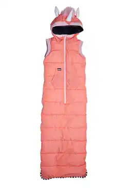 Decathlon Slaapzak vest UNIDO Einhorn roze ademend opslagfunctie waterdicht aanbieding