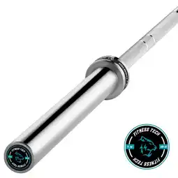 Decathlon Olympische halterstang 1,2 m * 50 mm Fitness Tech aanbieding