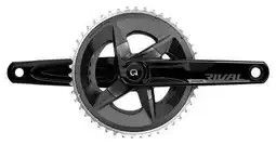 Decathlon Power Sensor crankstel Sram Rival D1 DUB 2x12V 46-33 Tanden (zonder kast) Zwart aanbieding