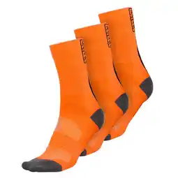 Decathlon Fietssokken (3 sets) - Fluo Oranje - Zomer aanbieding