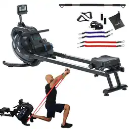 Decathlon Waterroeiapparaat Nemo IV met multi-weerstandsbanden set - connected aanbieding