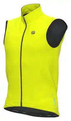 Decathlon Alé Klimatik Guscio Racing Waterproof Sleeveless Jacket Fluo Yellow aanbieding