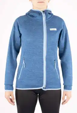 Decathlon Wandeljas dames merino alpaca warm thermo trui trekking ski pullover capuchon aanbieding