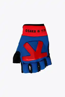 Decathlon Osaka hockeyhandschoen gordeldier | Prinses Blauw-Cayenne Rood aanbieding