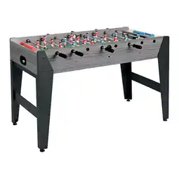 Decathlon F-Zero Voetbaltafel Grijs Eiken - Doorlopende stangen aanbieding