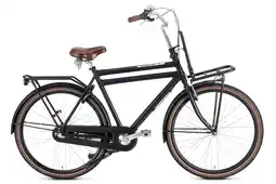 Decathlon Popal Cargo Aluminium N3 Transportfiets - Stadsfiets - Heren - Mat Zwart aanbieding