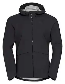 Decathlon Odlo Ride Easy Waterproof Jacket Zwart aanbieding