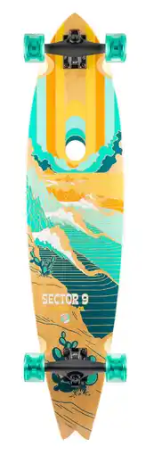 Decathlon Compleet Longboard Offshore Baja aanbieding