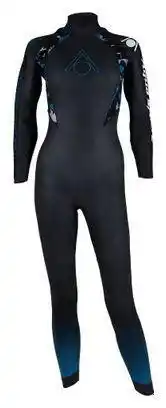 Decathlon Aquasphere Women's Aqua Skin Full Suit V3 Zwart / Blauw aanbieding