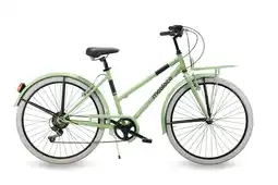 Decathlon Citybike Mooloco Lady 26 inch , groen aanbieding