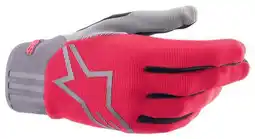 Decathlon AlpineStars A-Dura Jeugd MTB Lange Handschoenen Rood/Grijs aanbieding
