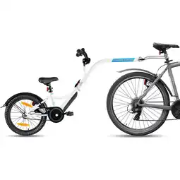 Decathlon Fietskar Kinderen Aanhangfiets Fiets Tandem Aanhangwagen 18 inch van 5-10 jaar aanbieding
