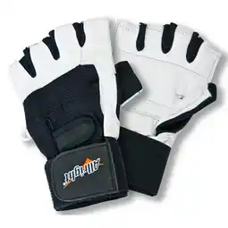 Decathlon Handschoenen Krachttraining Volwassenen Leren aanbieding