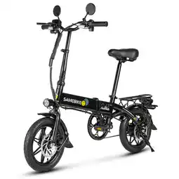Decathlon SAMEBIKE YINYU14 Opvouwbare elektrische fiets, 14 36V7.8AH aanbieding
