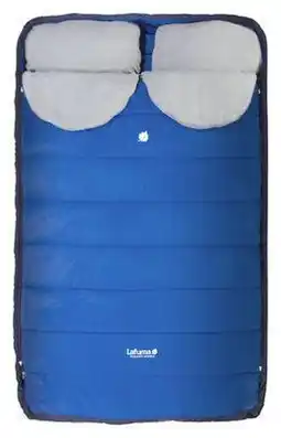 Decathlon Slaapzak Lafuma Nunavüt Dubbel Blauw Unisex aanbieding