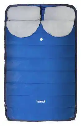 Decathlon Slaapzak Lafuma Nunavüt Dubbel Blauw Unisex aanbieding